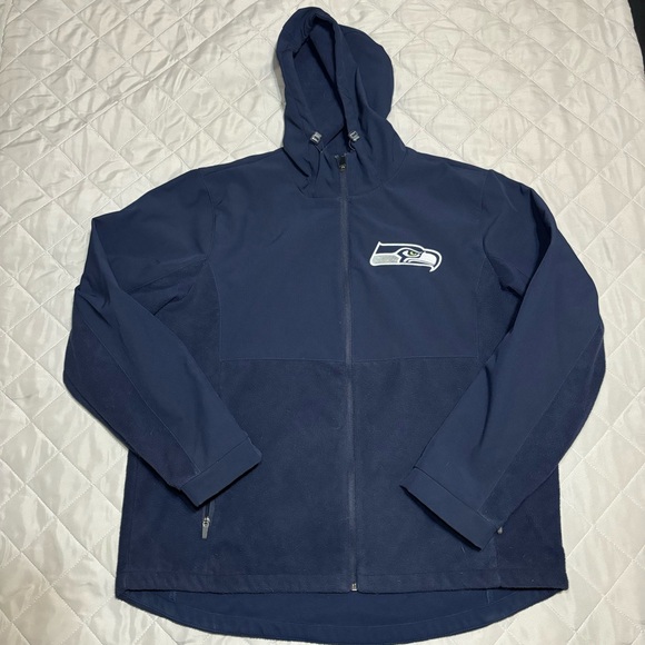 Seattle Seahawks Jacket‎ mens full zip NFL G III Apparel Group - Picture 1 of 14